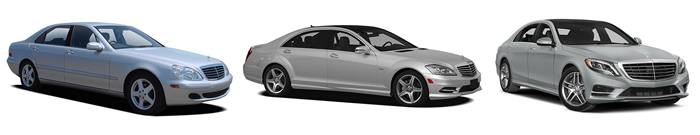 Roof Racks Mercedes S-Class vehicle image